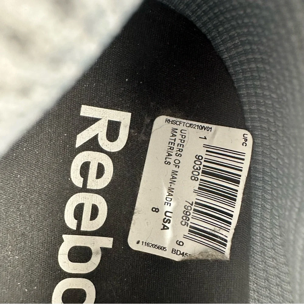 New- Reebok Print Smooth‎ Ultraknit Gray Men’s Sneaker Size 8
